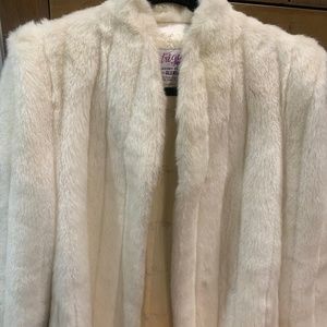 Beautiful White Fur Coat